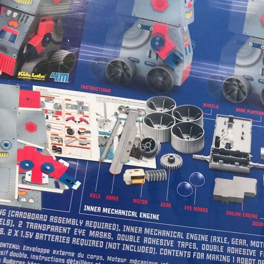 🤖TECHNOROBOT Buildable Science Kit